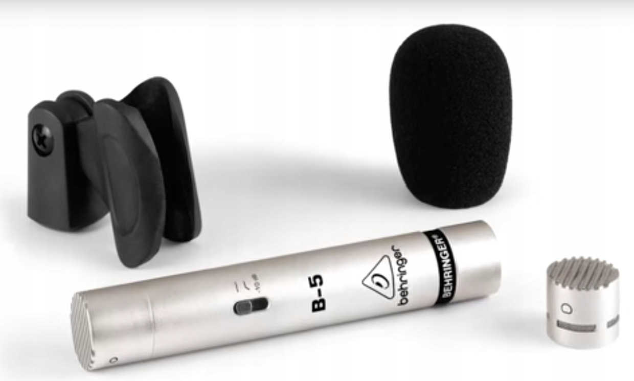 Behringer B-5 – Wysokiej jakości mikrofon pojemnościowy do zastosowań studyjnych