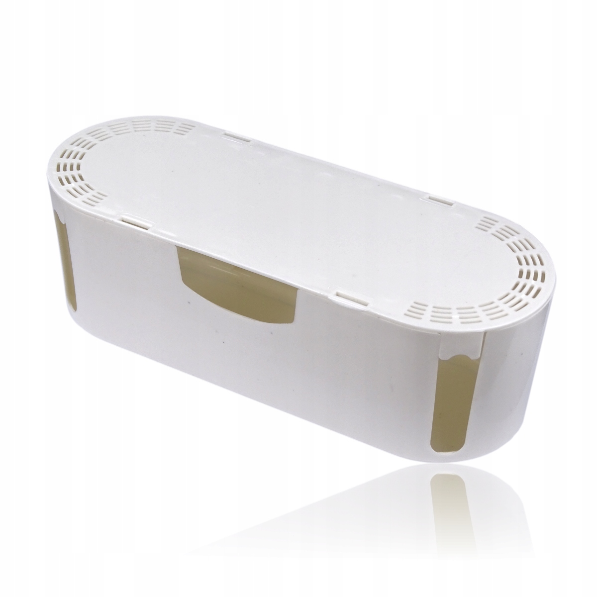 Organizer na kable - BIAŁY: Idealne rozwiązanie dla porządku w domu