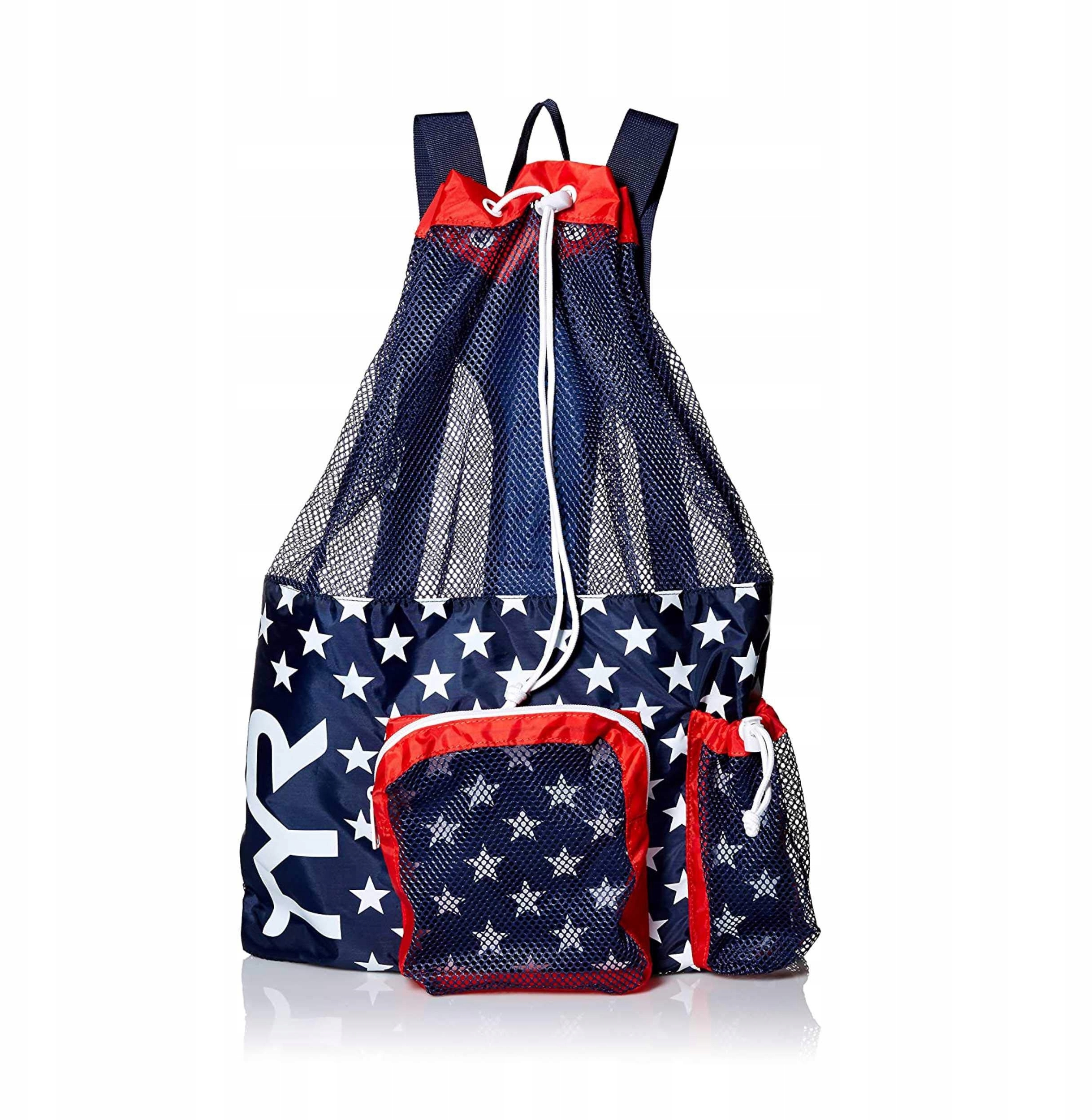 TYR Worek na Sprzęt Alliance Big Mesh Mummy Bag Backpack – Idealny dla sportowców