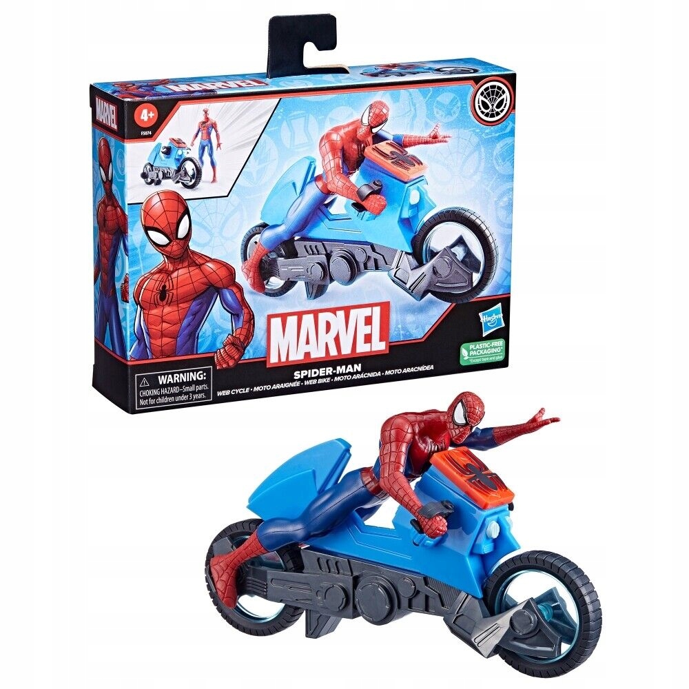Funkcje motocyklu Spider-Man Web Cycle