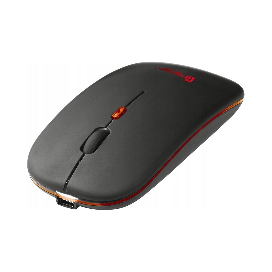 Mysz TRACER SLIM RF 2,4 GHz/BT (Akumulator) Black – Elegancja i Wydajność w Twojej Dłoni