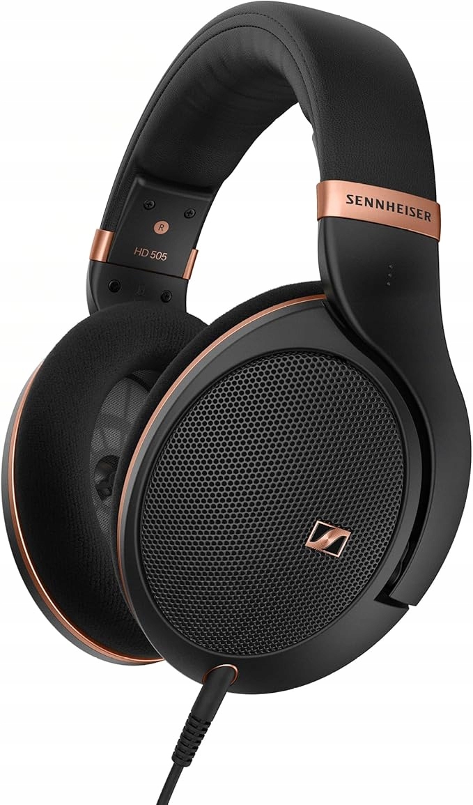 Sennheiser HD 505 SE – Przewodowe słuchawki nauszne z doskonałym dźwiękiem