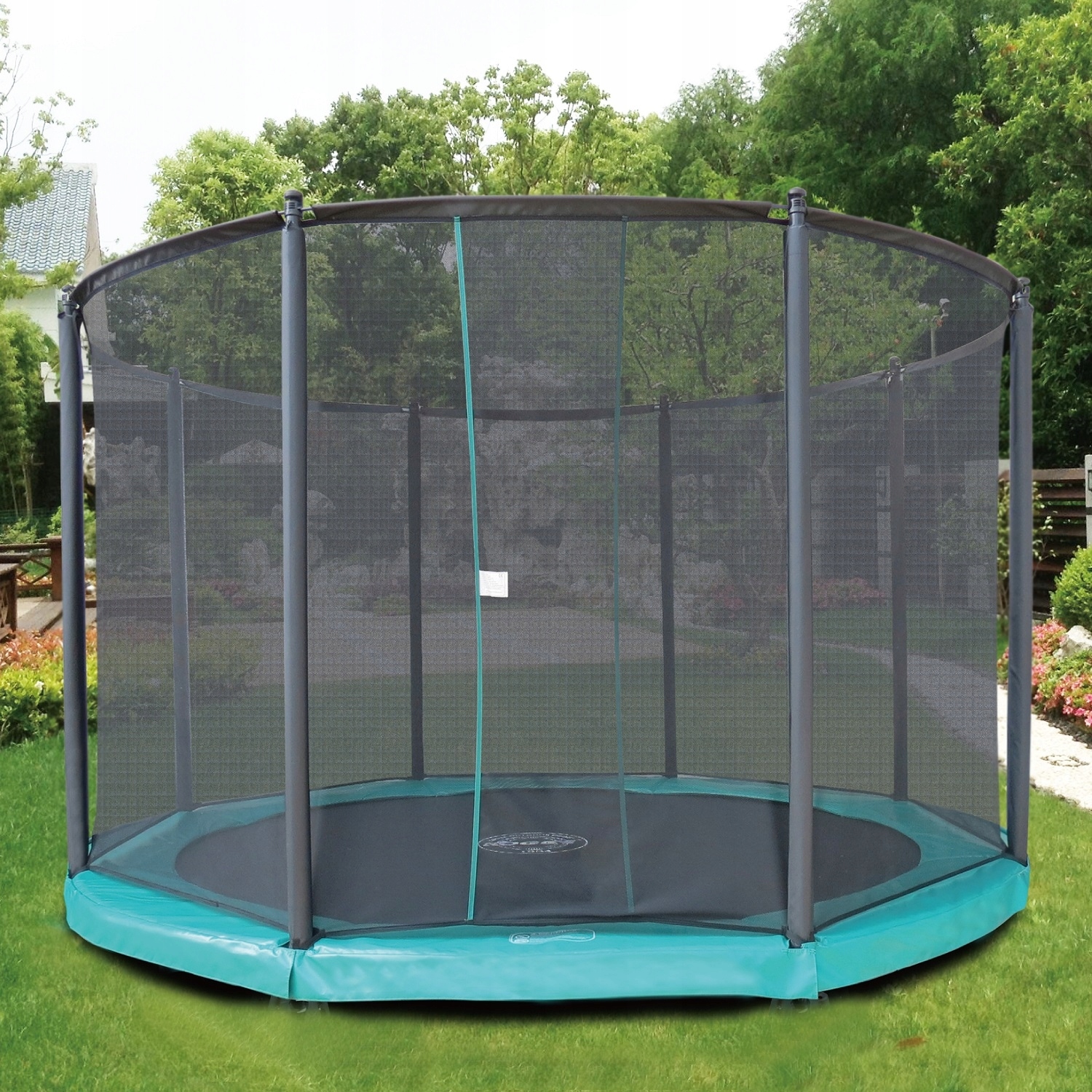 Trampolina Safety z siatką zewnętrzną 10 FT 305 cm – Bezpieczna zabawa dla dzieci