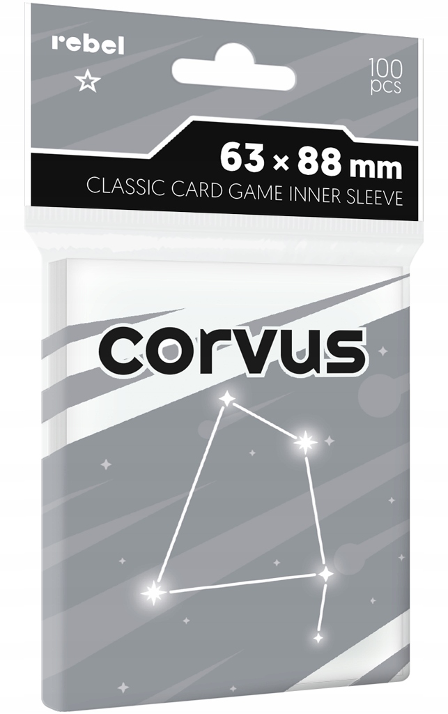 Rebel Koszulki na karty (63,5x88 mm) 'Classic Card Game Inner Sleeve'