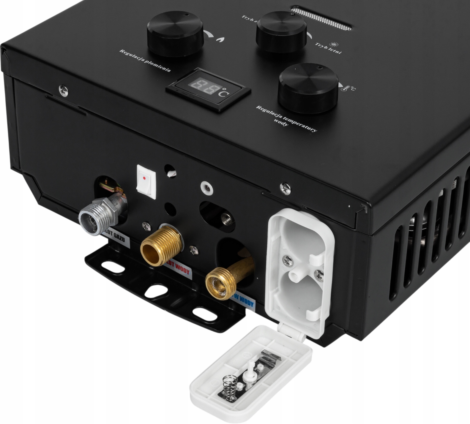 Szczegóły dotyczące wylotu spalin – Trwałość i efektywność odprowadzania