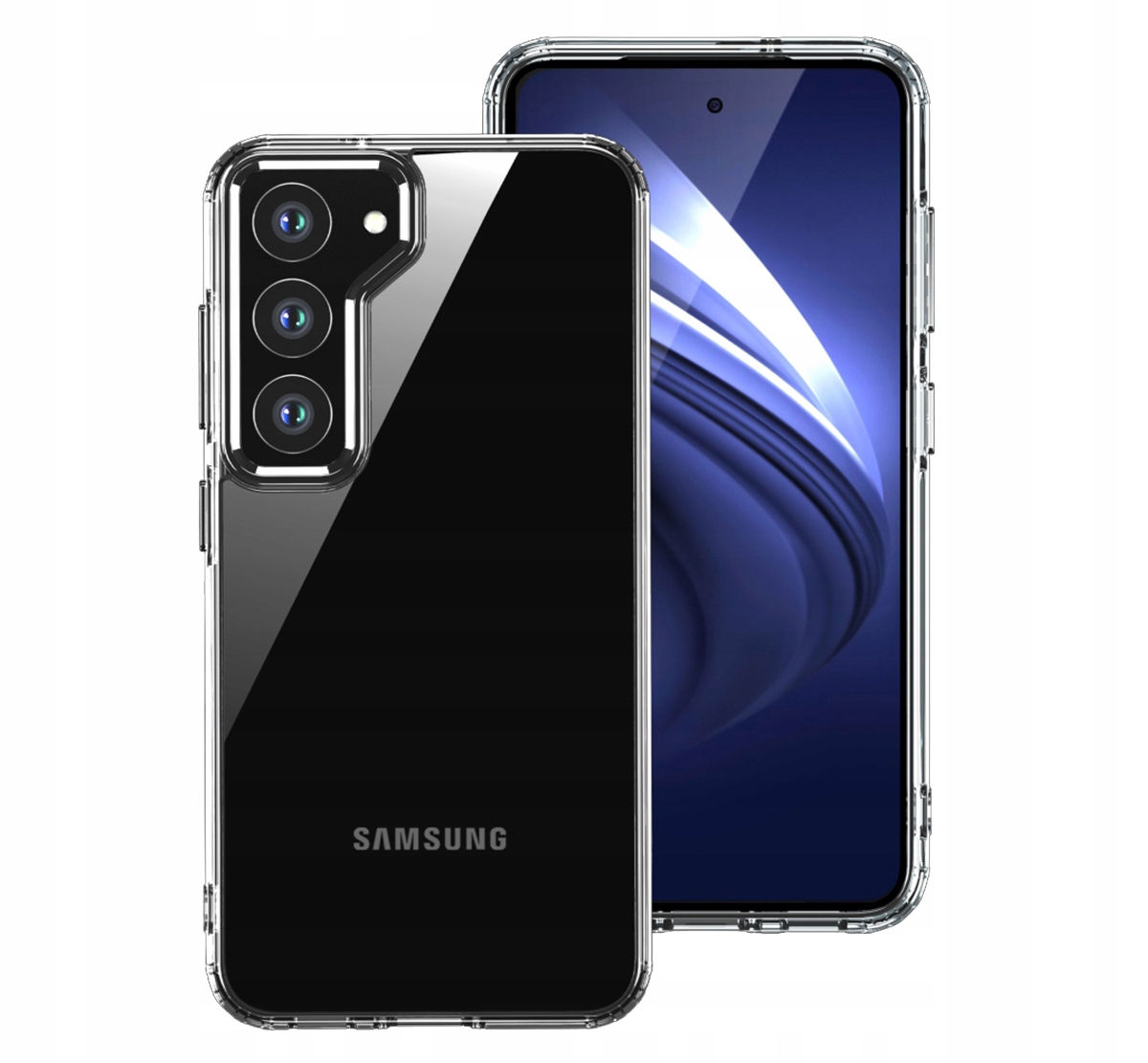 Etui przezroczyste Supero Diamond do Samsung Galaxy S23 Plus – Elegancja i ochrona w jednym