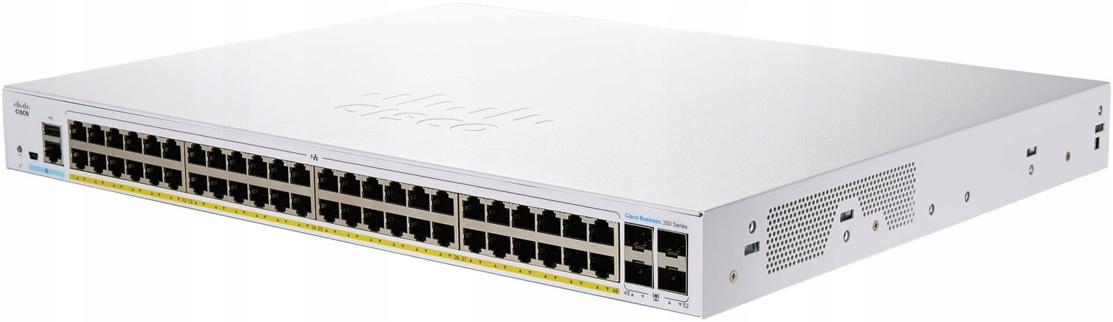 Cisco CBS350-48P-4X – Zarządzany przełącznik L2/L3 Gigabit Ethernet