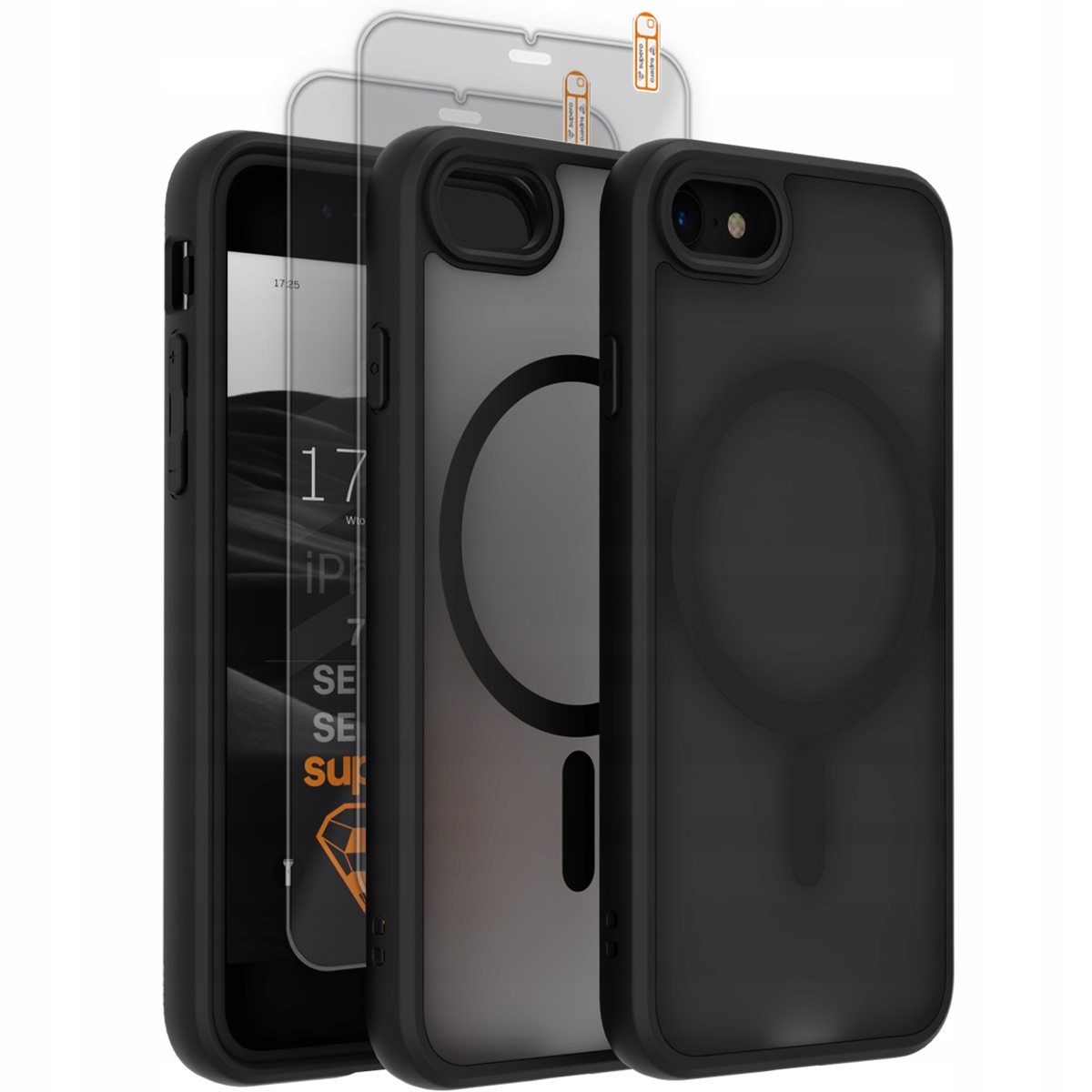 Etui matowe Magmat MagSafe do iPhone SE 2022 / SE 2020 / 8 / 7 – Ochrona i styl w jednym