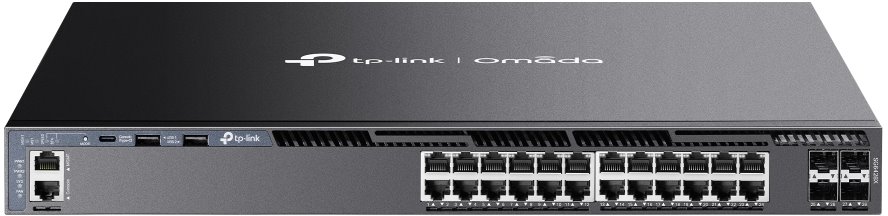 Wydajność z 24 portami Ethernet 10/100/1000 Mbps