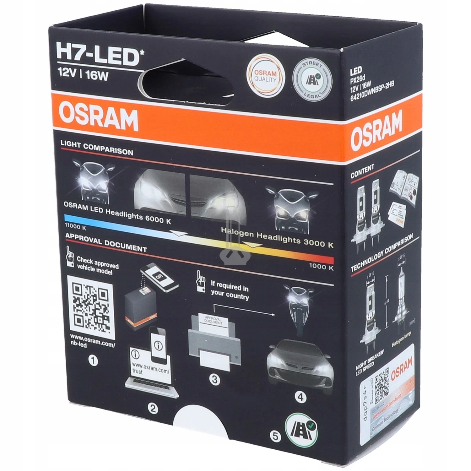 Zmniejszone oślepianie – 50% mniej wpływu na innych kierowców