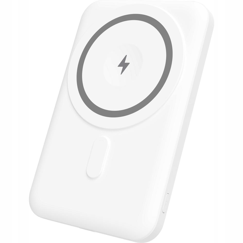 Powerbank Biały 5000 mAh – Twoje źródło energii w podróży