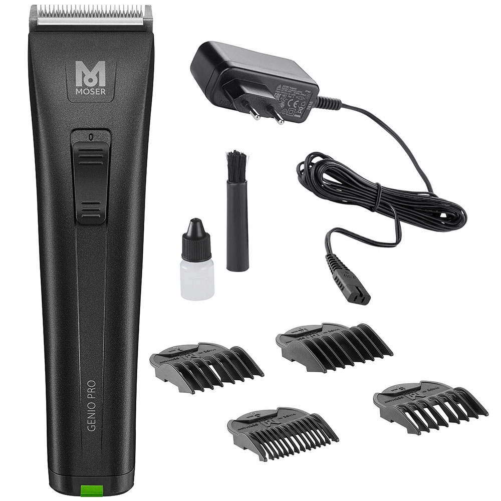 W zestawie z nasadkami i akcesoriami do pielęgnacji