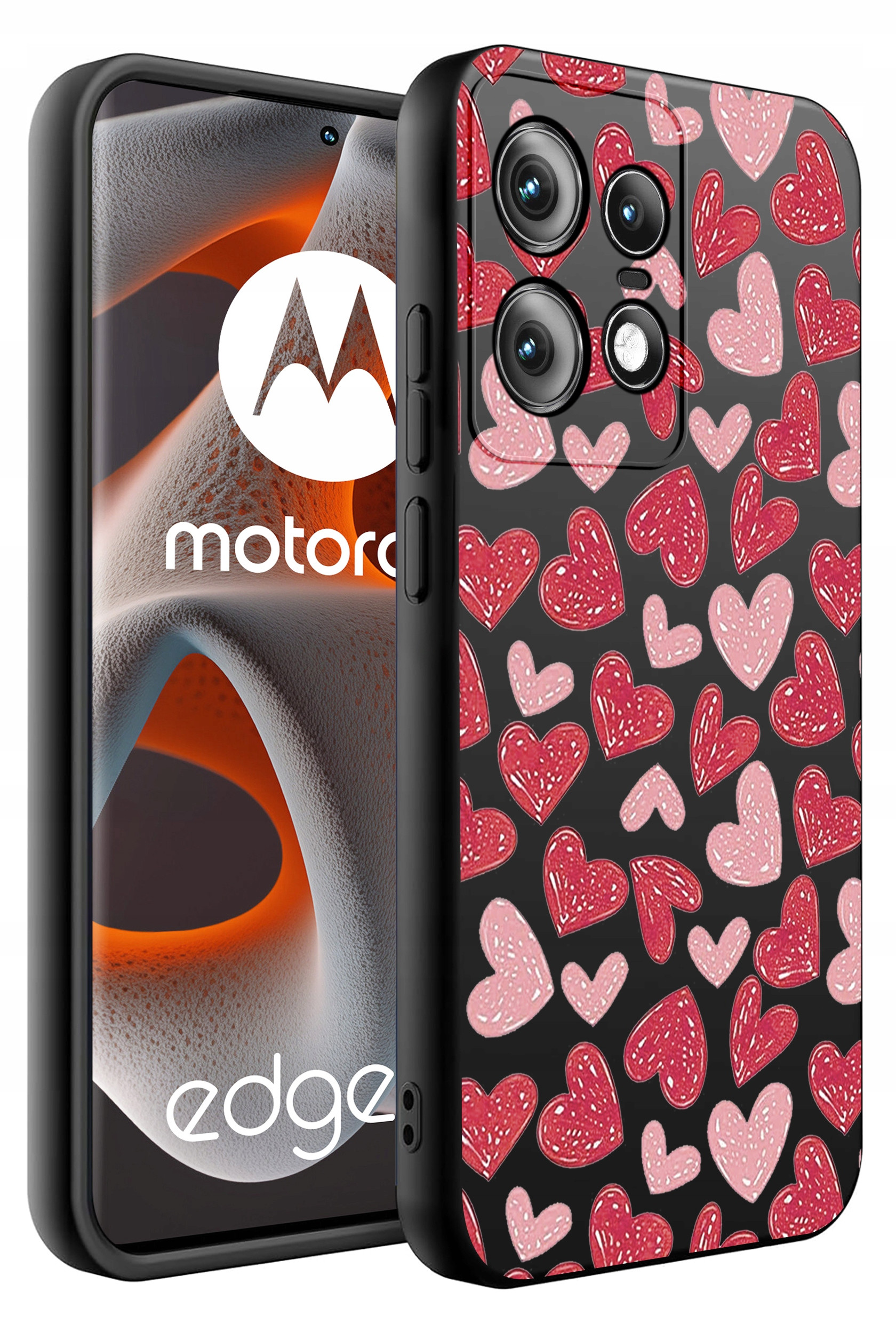 Etui do Motorola Moto EDGE 50 Pro WZORY SILIKONOWE MATT CASE – Ochrona i styl w jednym