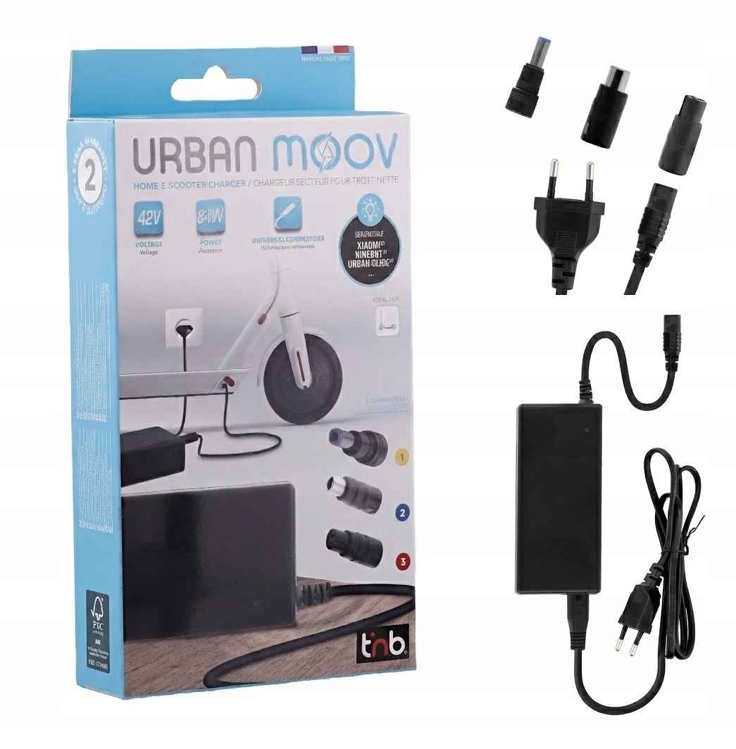 Zasilacz Ładowarka Do Hulajnogi 42V 2A 84W Urban Moov Xiaomi – Idealne rozwiązanie dla Twojej hulajnogi