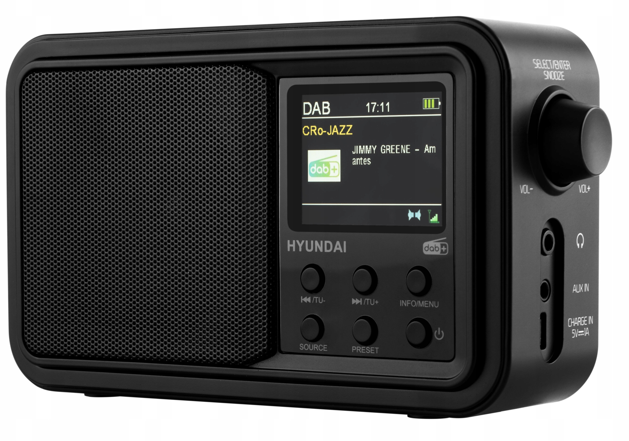 Radio Hyundai PR650BTDAB – Przenośne radio FM z DAB+
