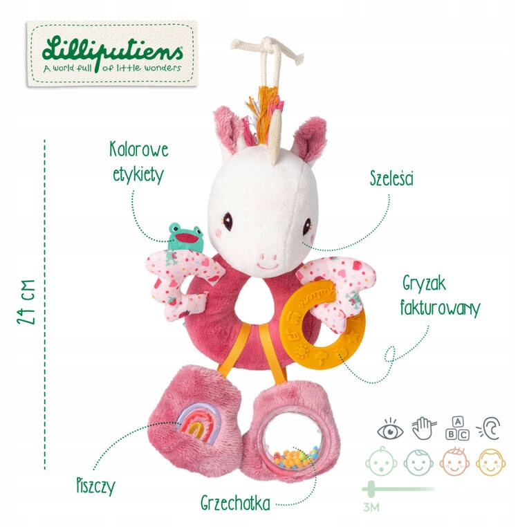 Cechy i funkcje grzechotki Lilliputiens