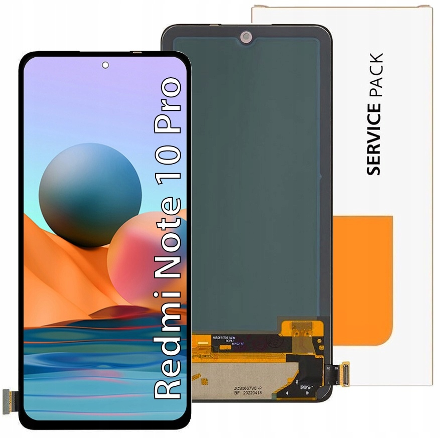 Wyświetlacz HD do Xiaomi Redmi Note 10 Pro – Oryginalna jakość obrazu