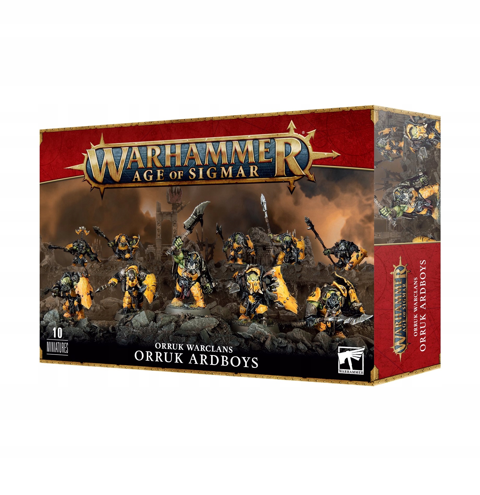 Warhammer Age of Sigmar: Orruk Warclans - Ardboyz – Wprowadzenie do epickiej bitwy