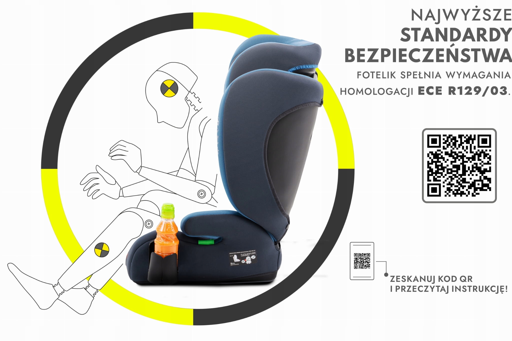Wysokie standardy bezpieczeństwa – Norma R129/i-Size