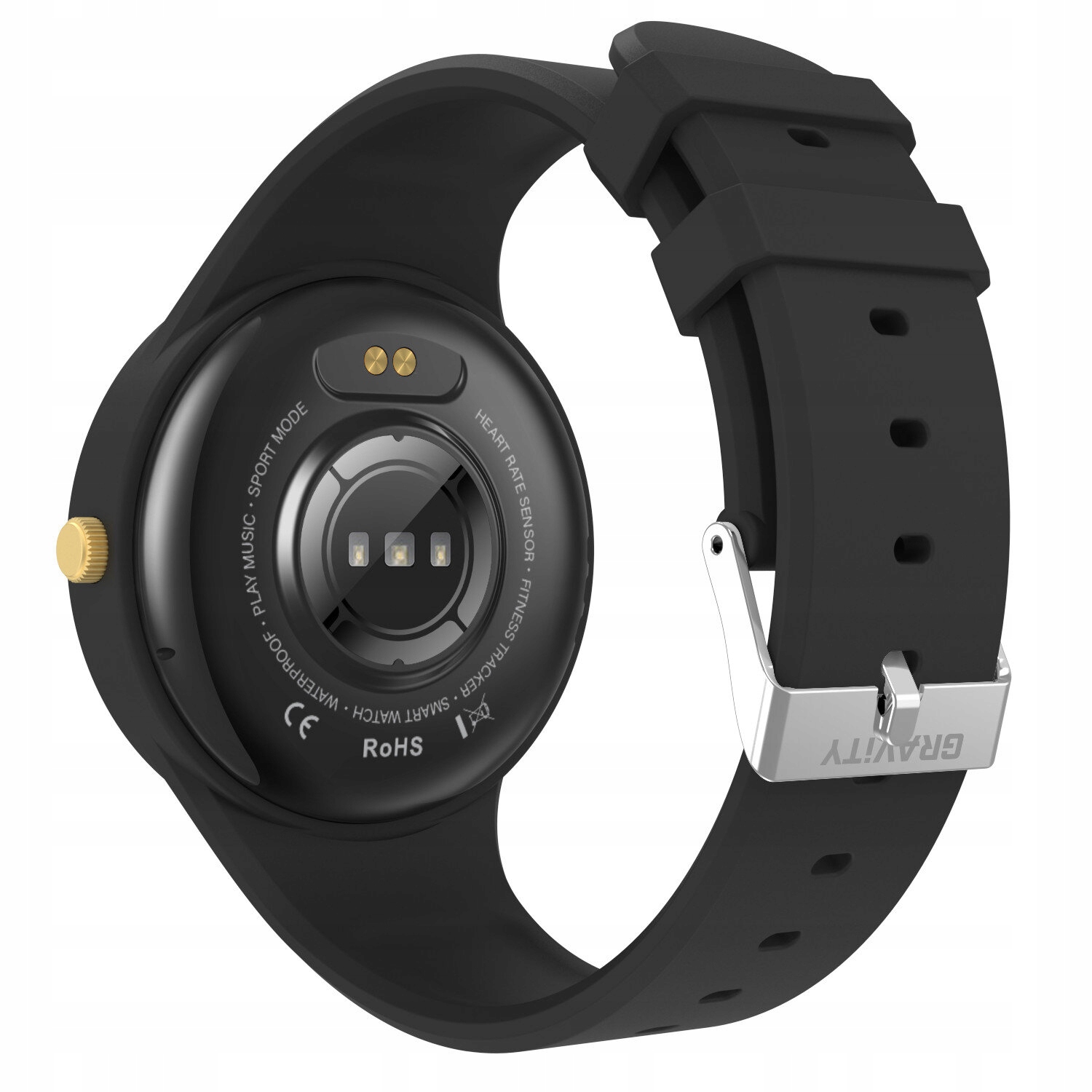 Smartwatch Gravity Zegarek damski SMARTWATCH GT14-3 black – Twój stylowy towarzysz na co dzień