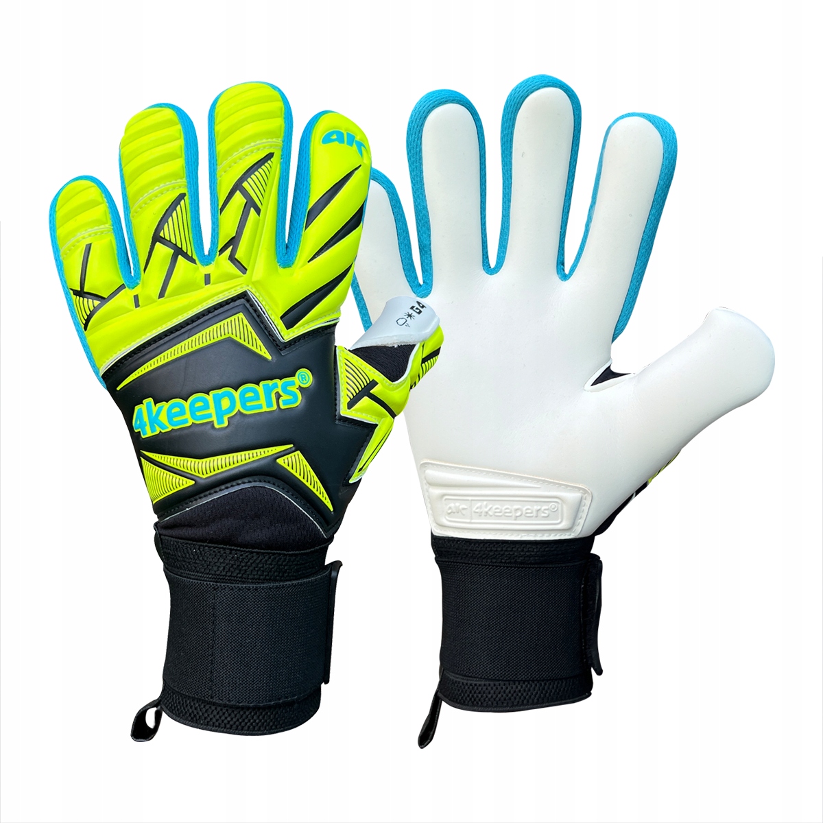 Rękawice Bramkarskie 4keepers Force V5.25 Wave NC Junior – Perfekcja w Twoich Rękach