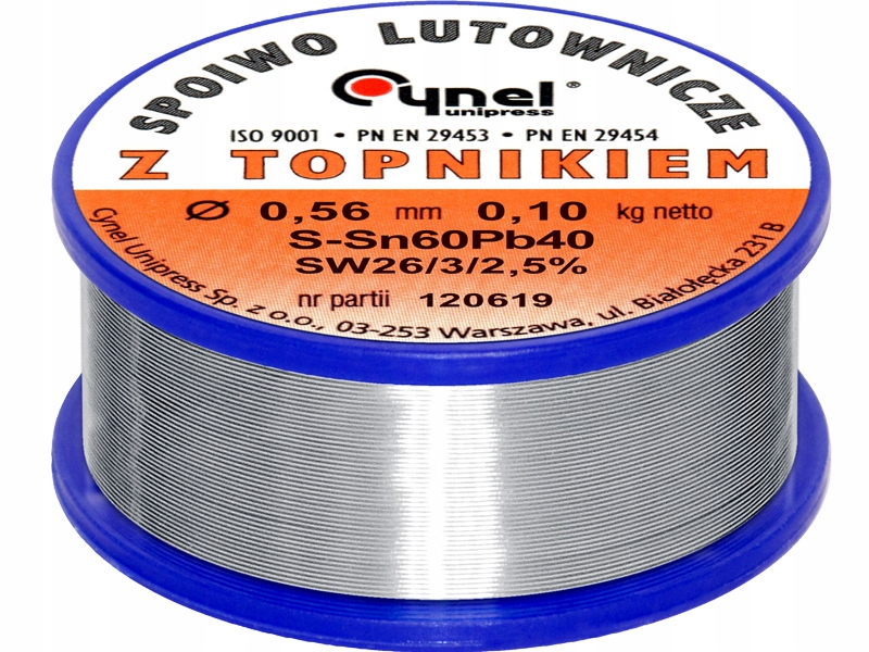 Cyna 0,56 mm 100 g – Idealne spoiwo lutownicze dla elektroniki