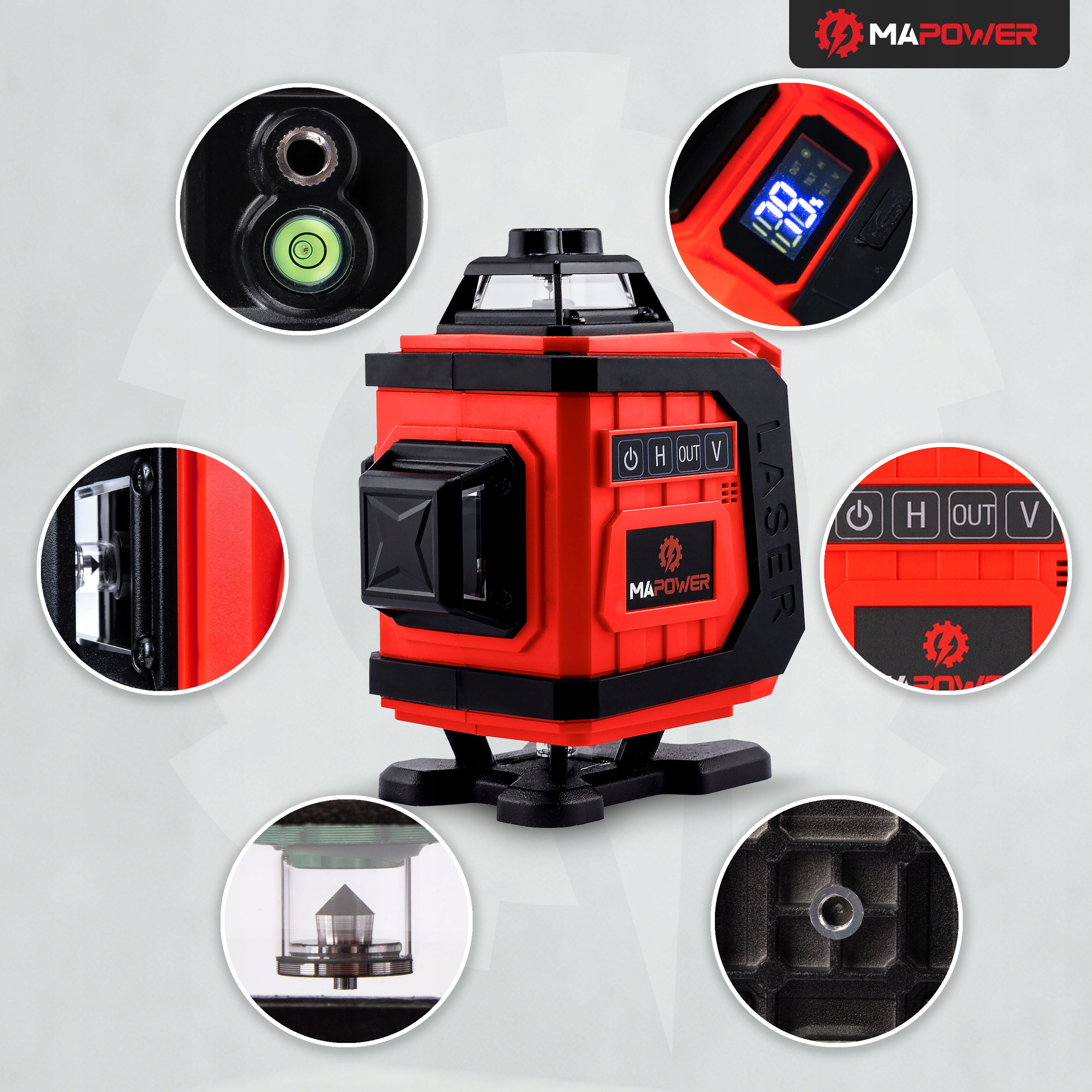 Wysoka widoczność zielonej wiązki lasera – idealna w każdych warunkach