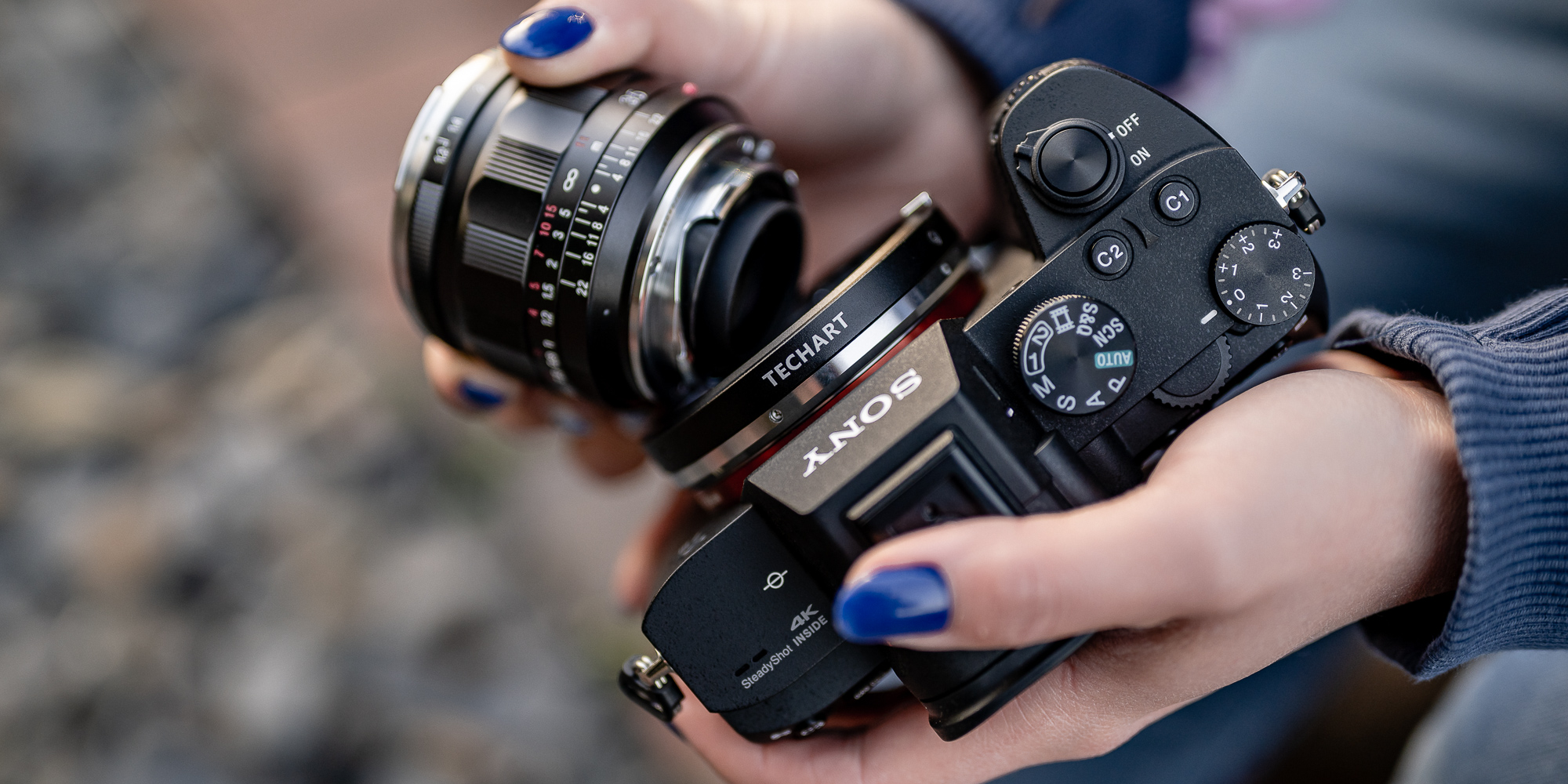 Adapter bagnetowy z autofocusem Techart PRO LM-EA9 - Leica M / Sony E - Szybko i precyzyjnie