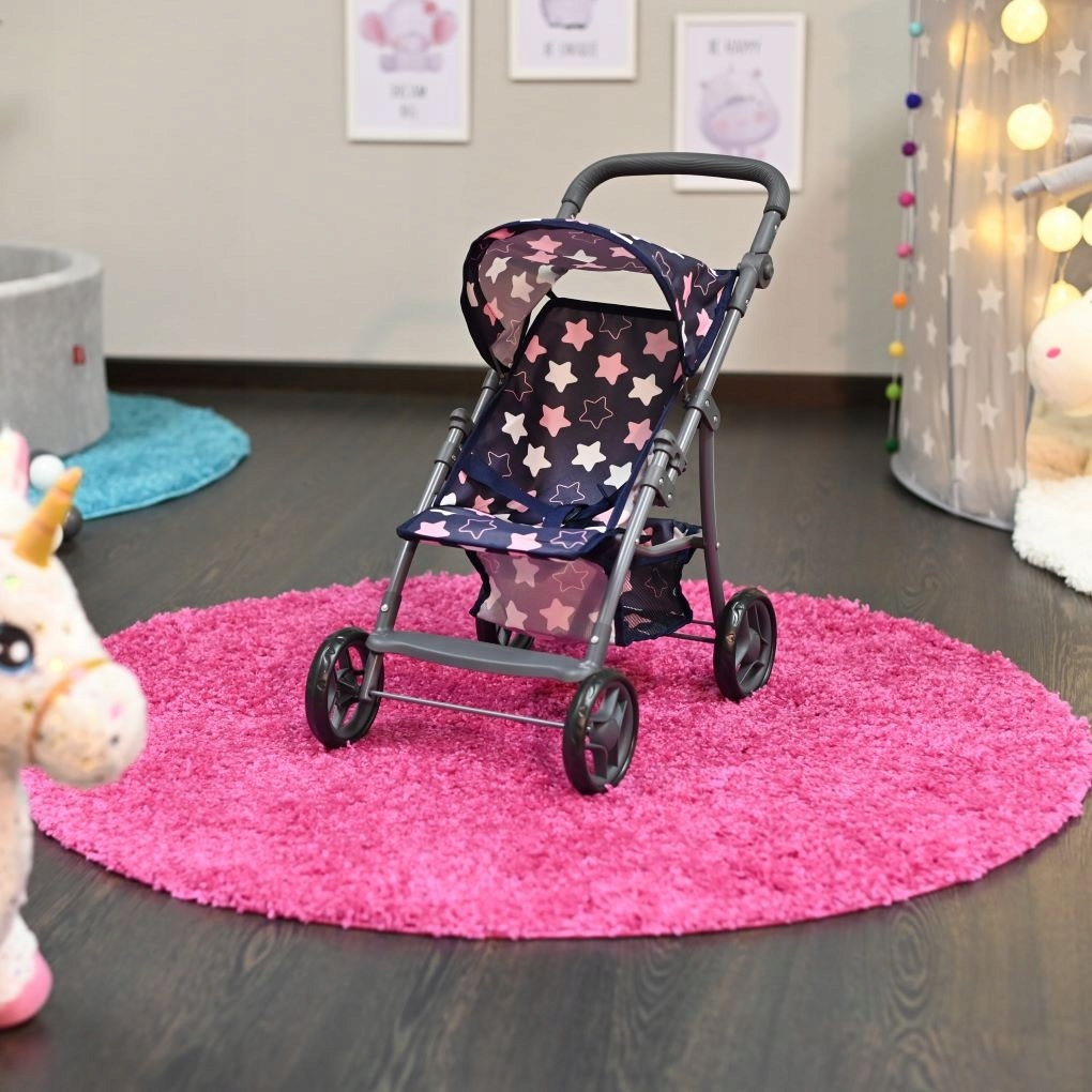 Nowoczesny design i funkcjonalność – Wózek Liba w stylu „star grey pink”