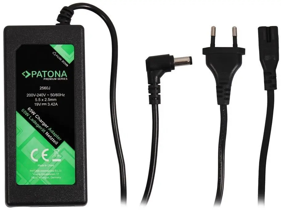 Typ ładowarki: Wewnętrzna z prądem przemiennym