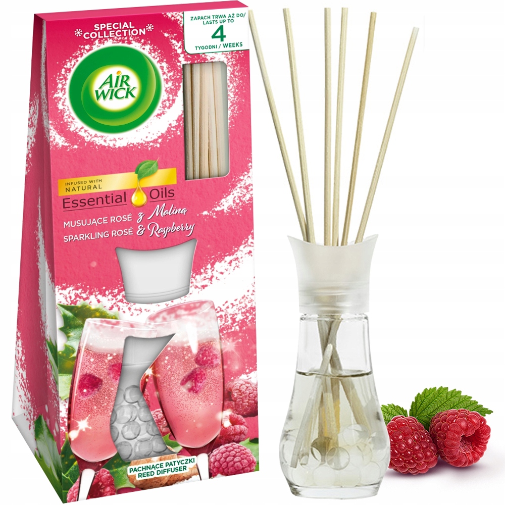 Air Wick Pachnące Patyczki Tajemnicze Ogrody z Dzieciństwa 30 ml – Aromatyczne wspomnienia