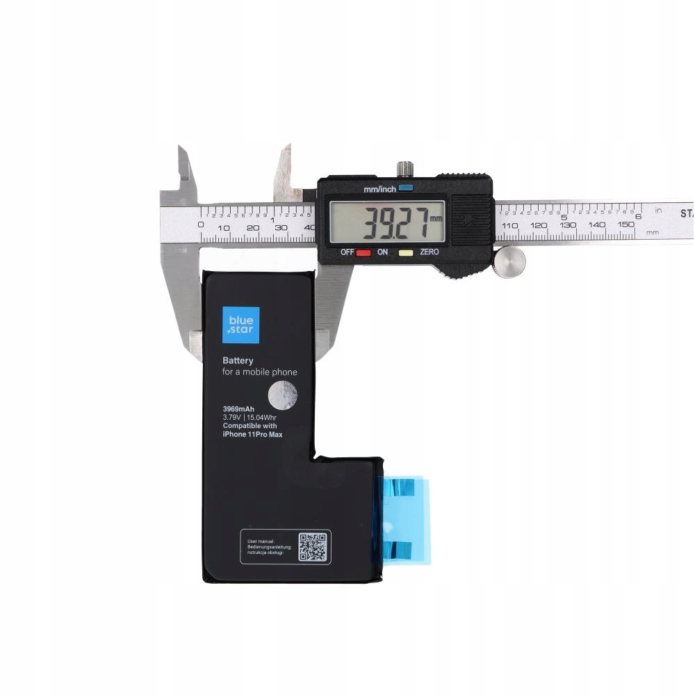 Żywotność baterii – 800 cykli ładowania/rozładowania