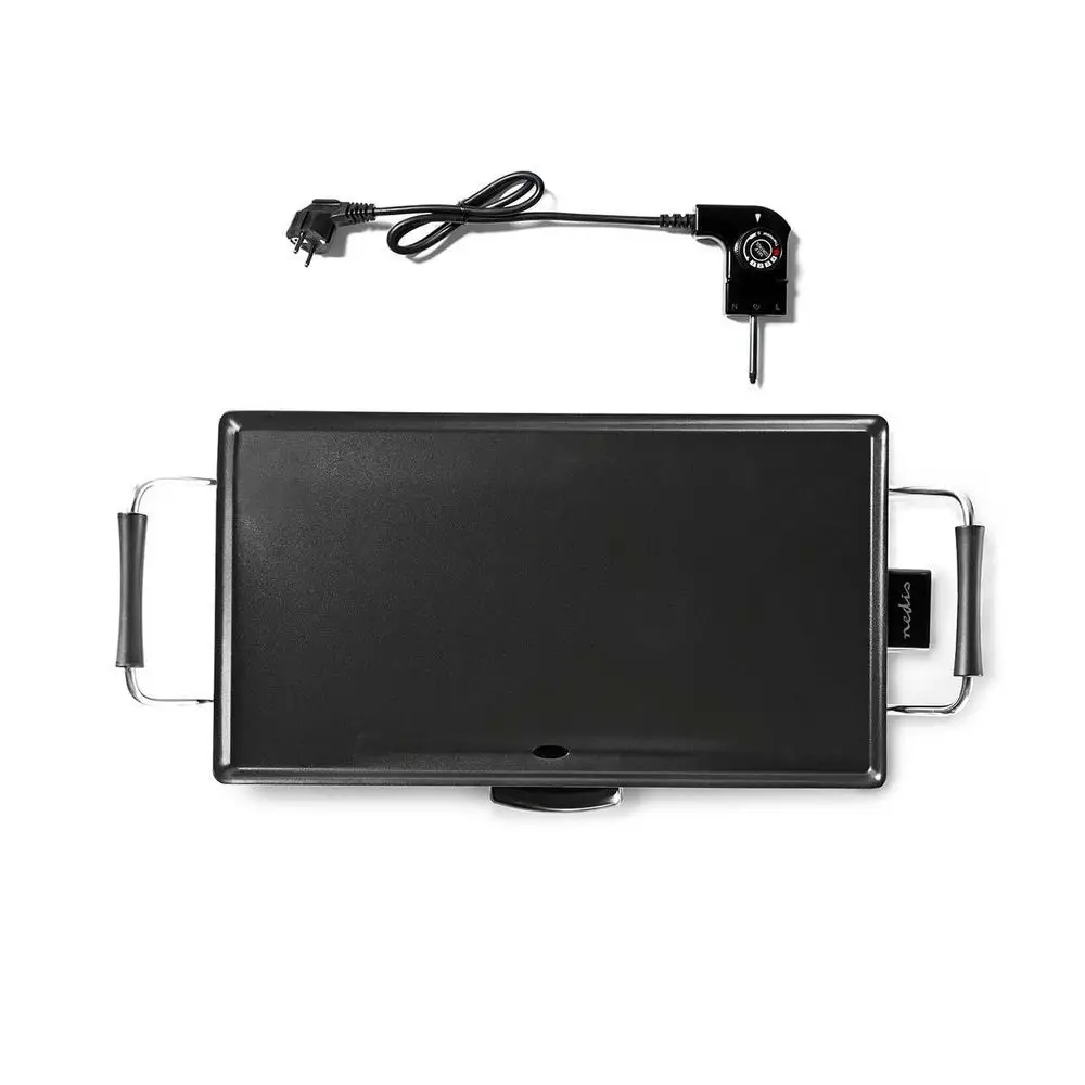 Grill elektryczny Nedis FCTE110EBK50 – Idealny do przygotowywania pysznych potraw