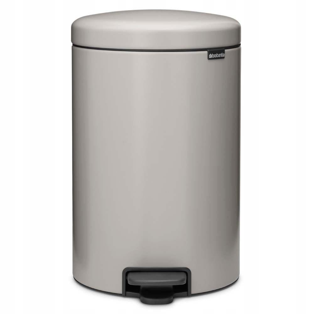 BRABANTIA kosz na śmieci z pedałem NewIcon 20 l Soft Grey – Elegancja i funkcjonalność w Twoim domu