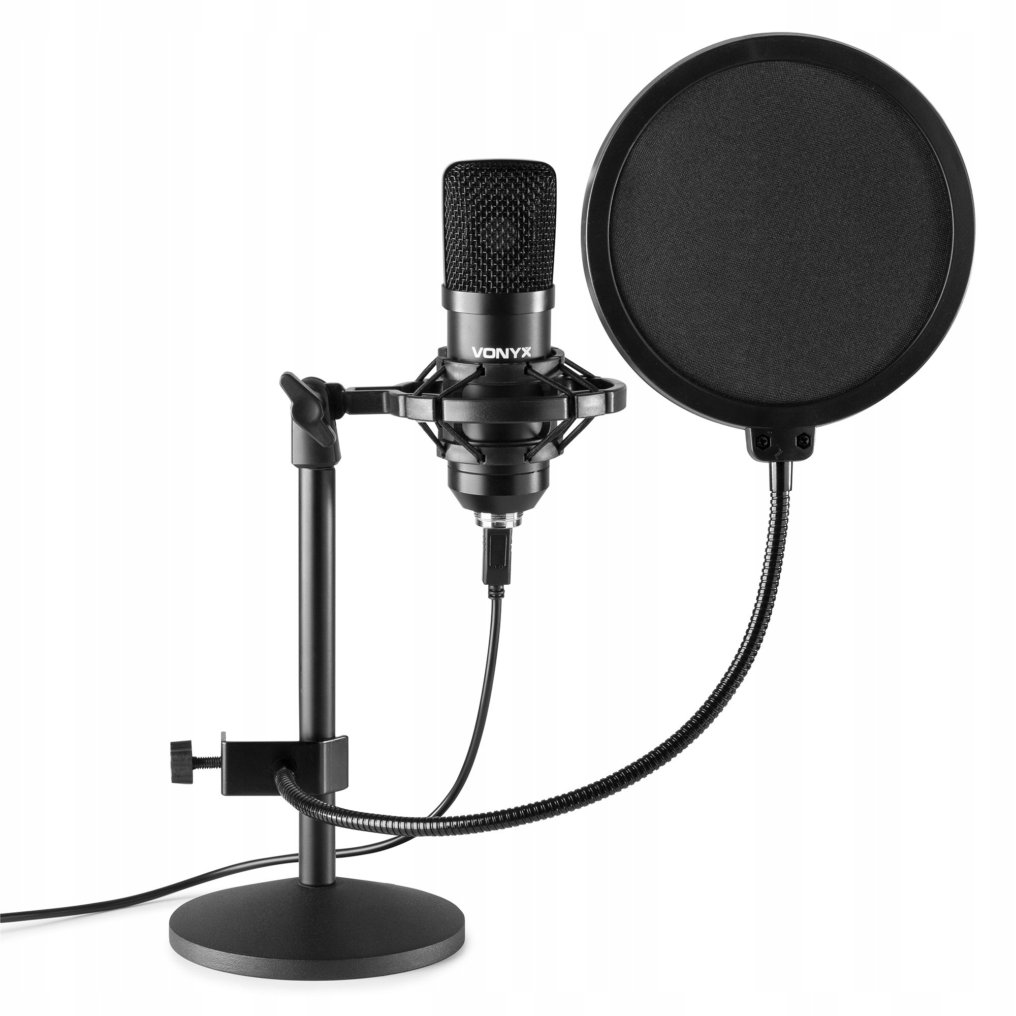 Zestaw mikrofonowy studyjny CMTS300 USB – Idealny do nagrywania i streamingu