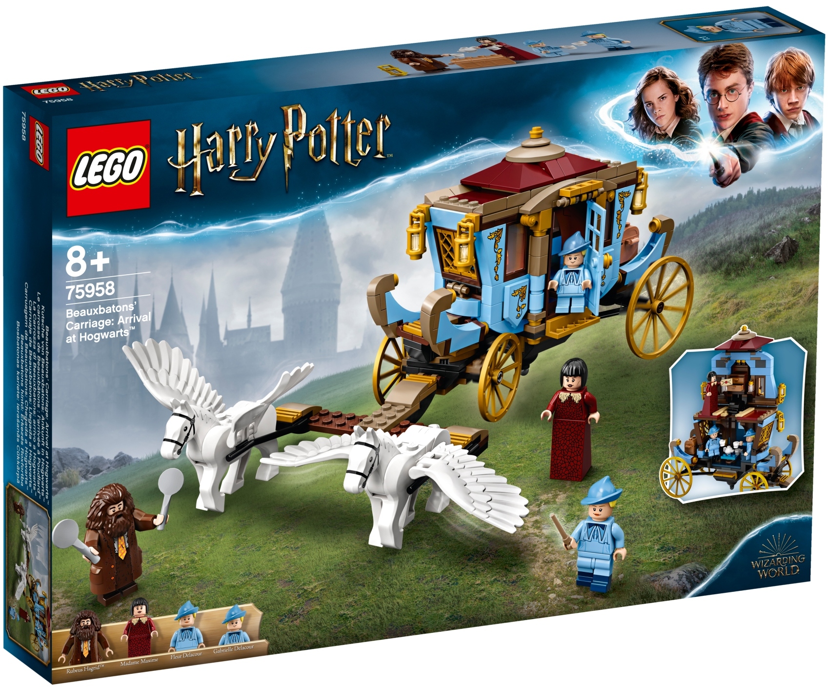 Harry Potter Powóz z Beauxbatons: Przyjazd do Hogwartu – Magiczna przygoda w LEGO