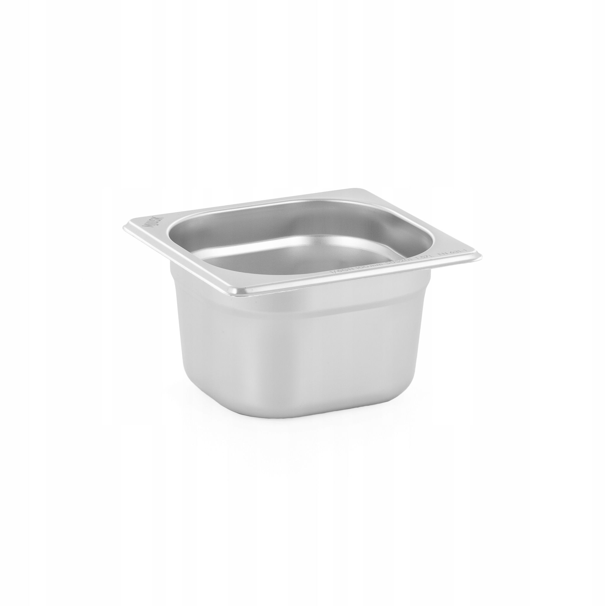 Pojemnik GN 1/6 100 mm ze stali nierdzewnej | MJUSK – Idealny do gastronomii
