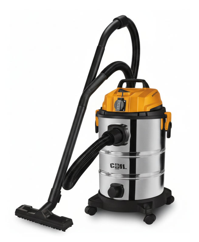 Odkurzacz przemysłowy Coil 1300W – Moc i funkcjonalność w jednym urządzeniu