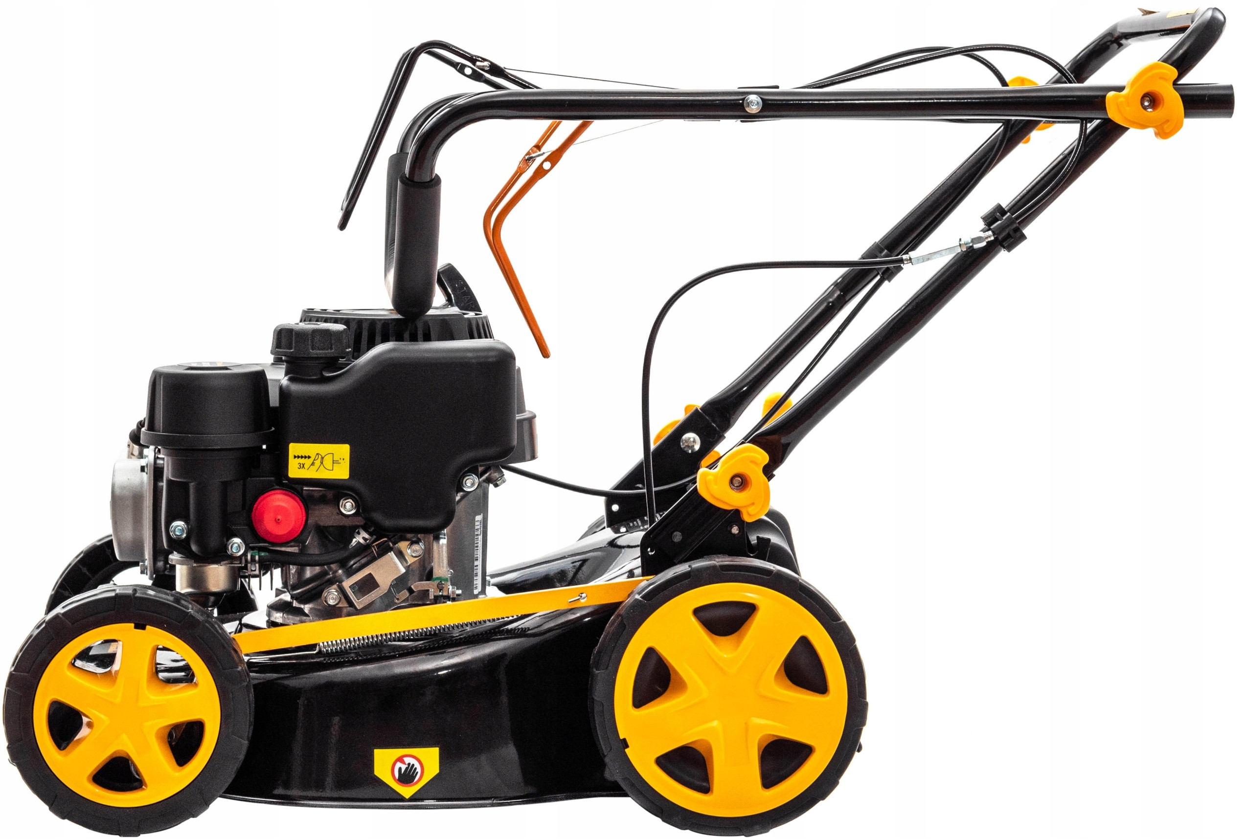 Unikalny design z dużymi tylnymi kołami