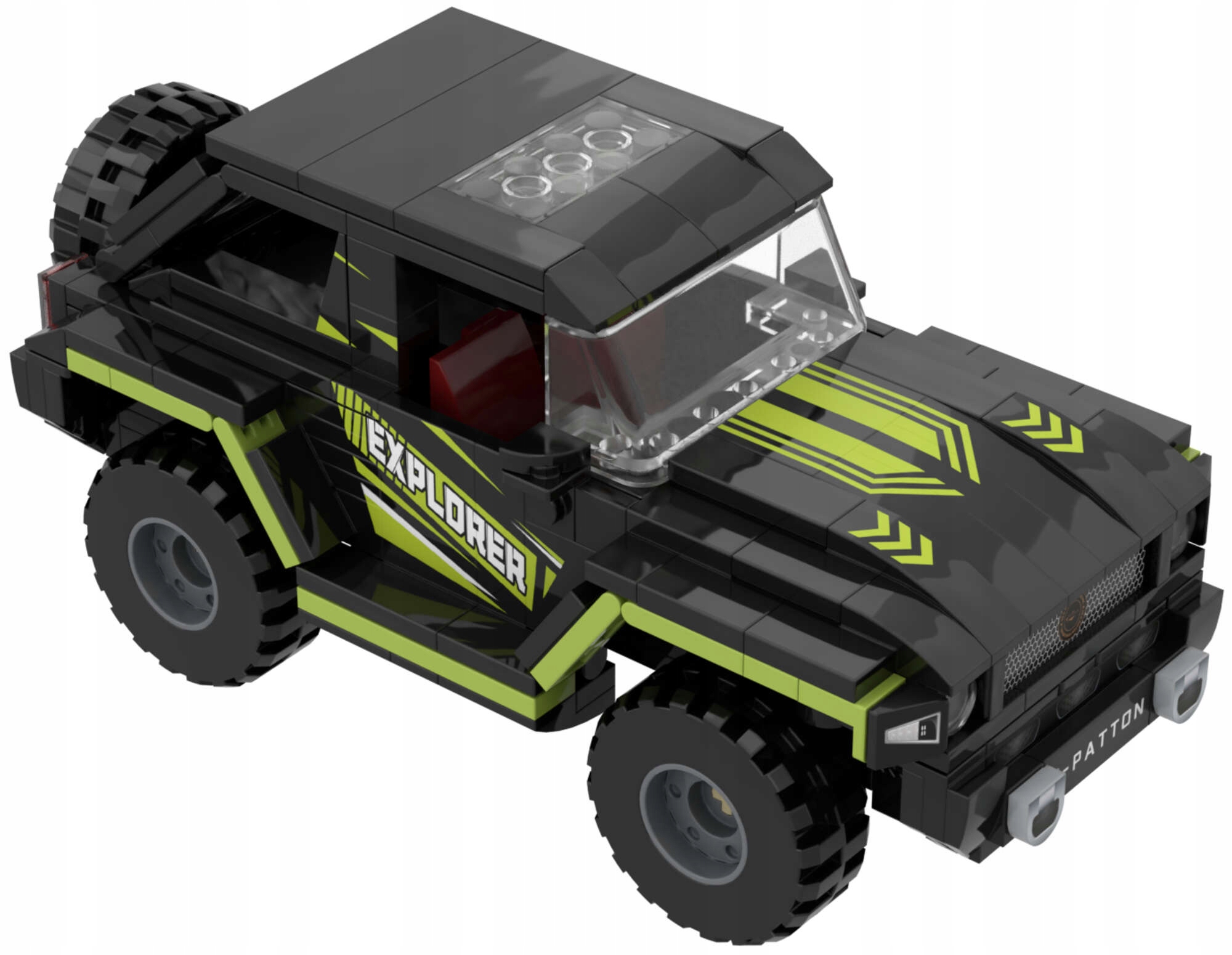 Zestaw klocków G-Patton XT – Emocje wyścigów w Twoim domu