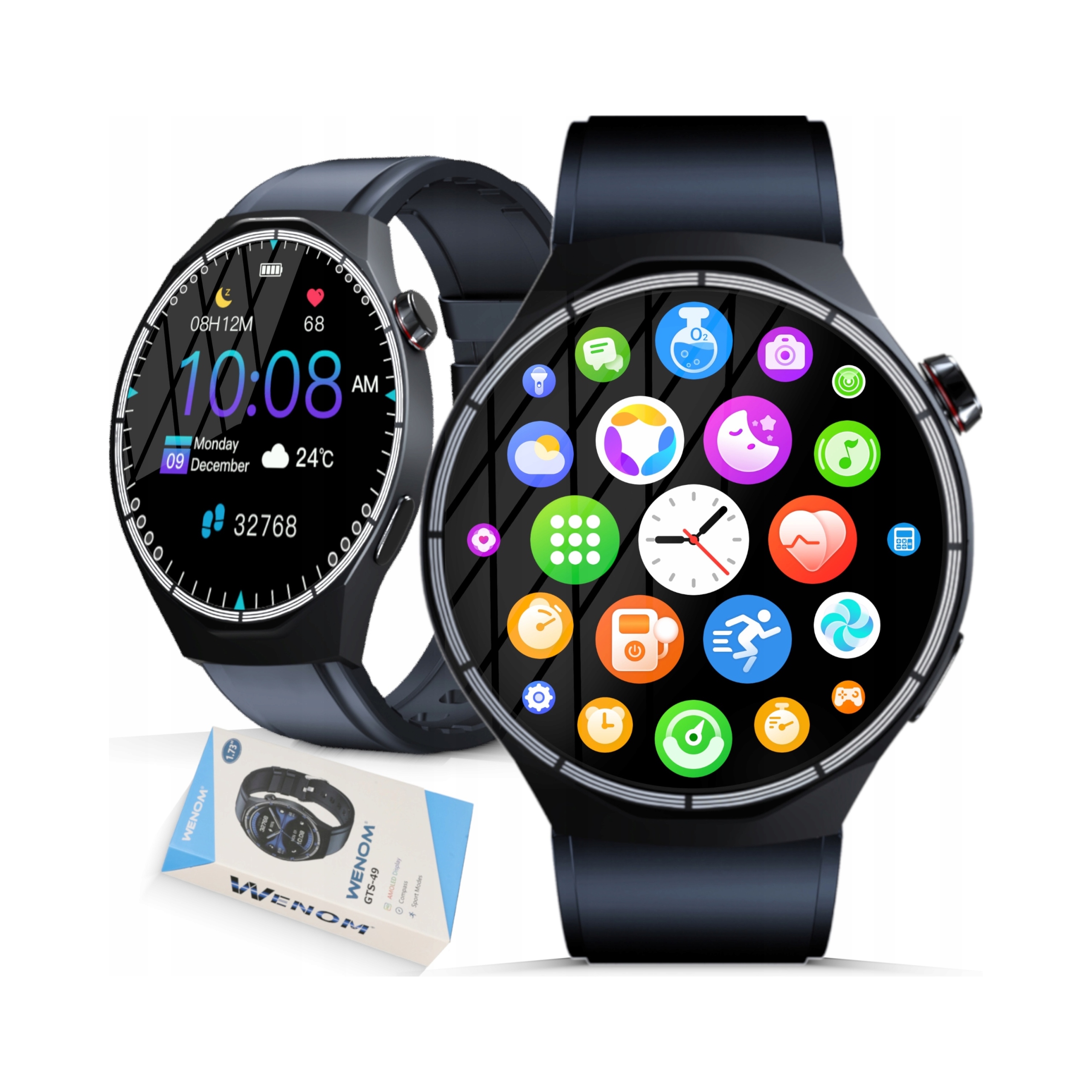 Smartwatch Wenom GTS-49 – Nowoczesna Technologia na Twoim Nadgarstku