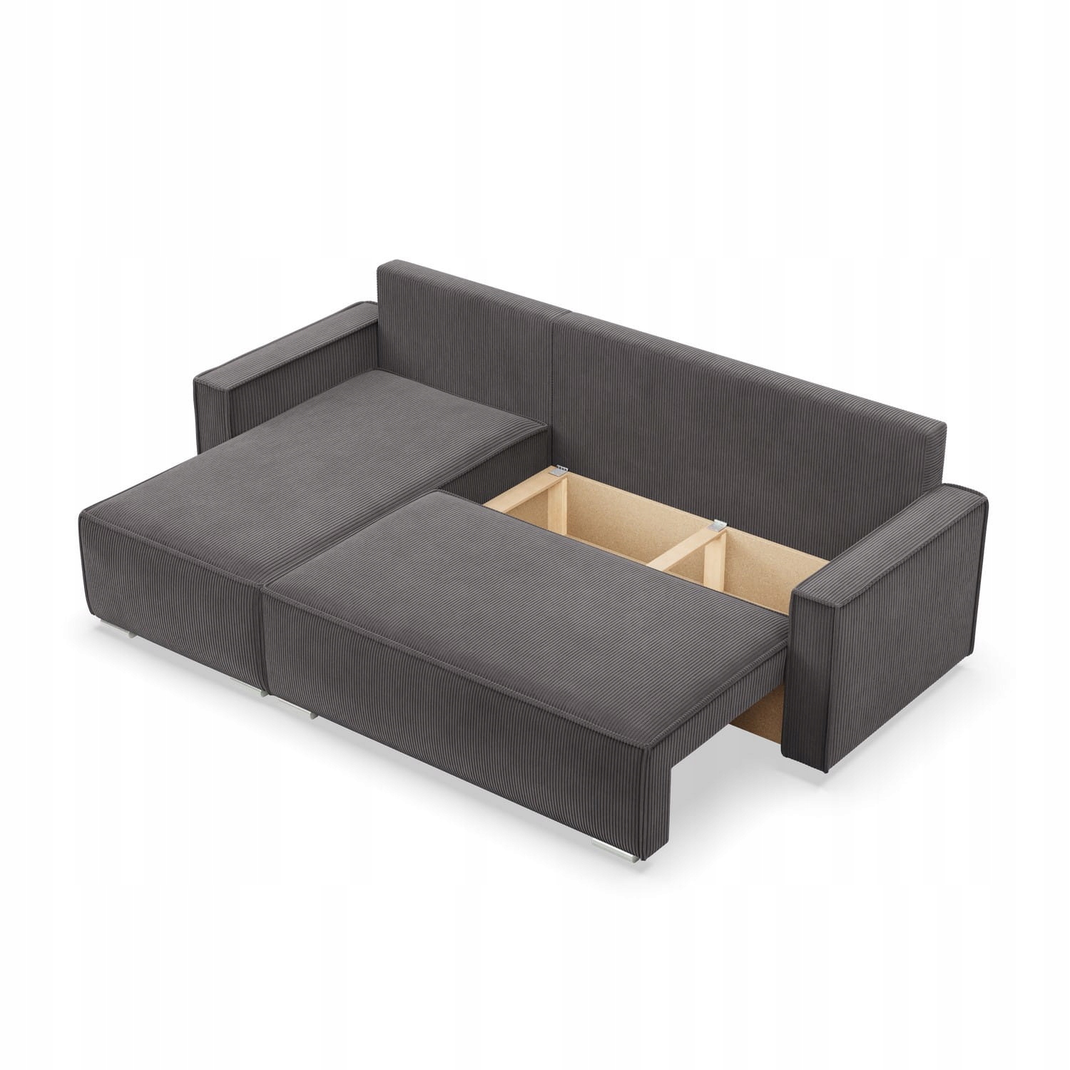 Pojemnik na pościel i szerokie podłokietniki