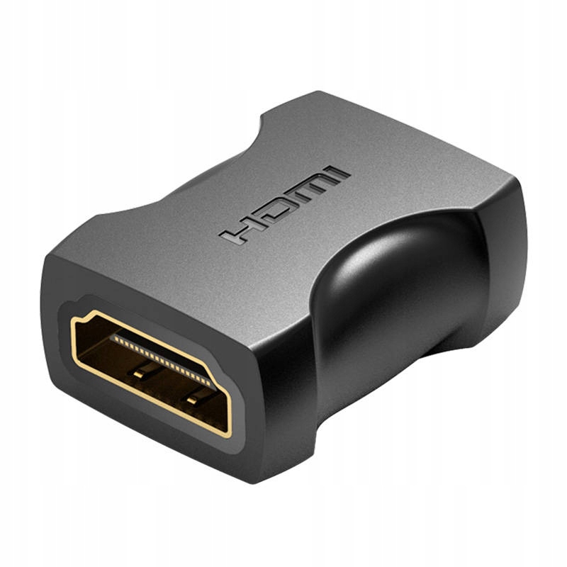 Adapter HDMI (żeński) do HDMI (żeński) Vention AIRB0, 4K, 60Hz (czarny) – Idealne rozwiązanie dla Twojego kina domowego