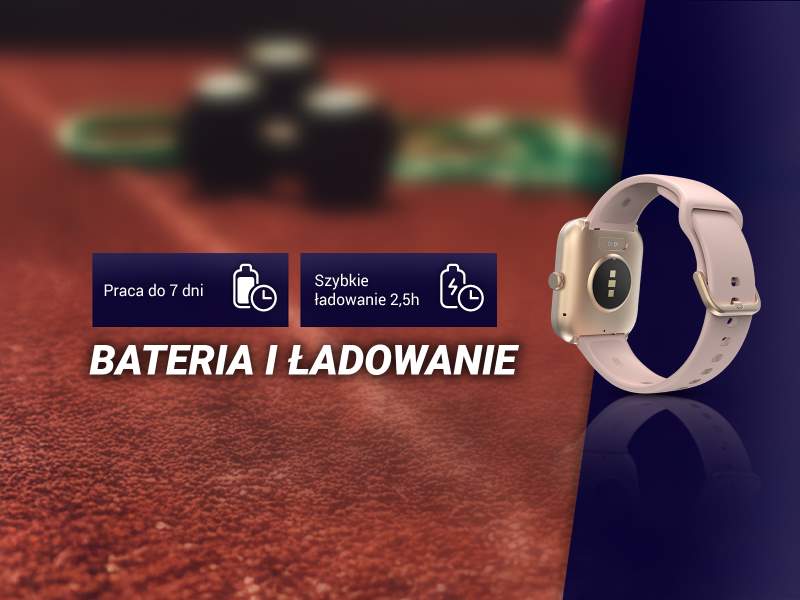 Smartwatch Hama z długą żywotnością baterii