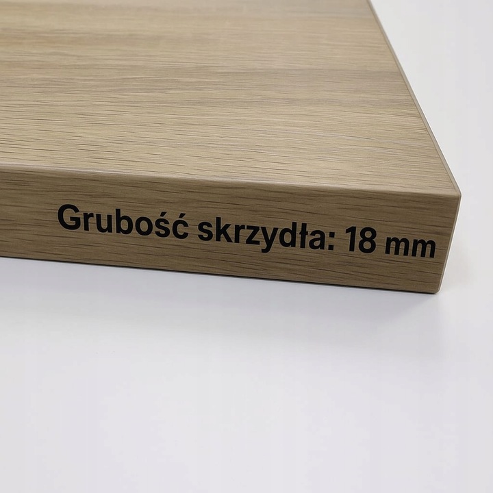 Solidne wykonanie – Skrzydło o grubości 18 mm