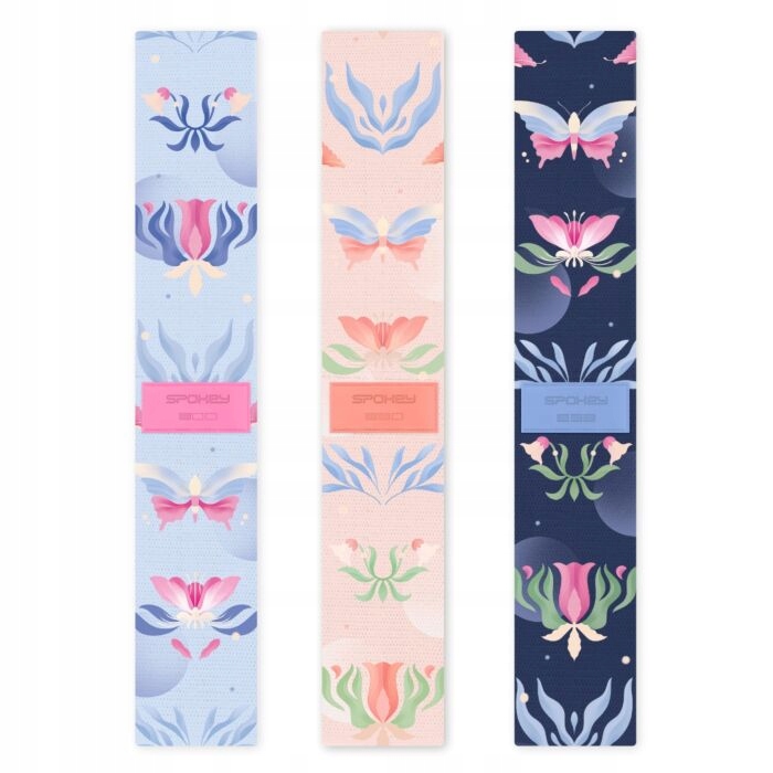 Zestaw gum fitness Spokey THE BLOOM SET – Idealne narzędzie do treningu