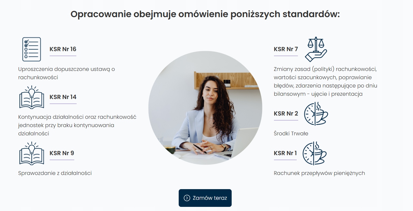 Zawartość książki – Praktyczne zastosowanie Krajowych Standardów Rachunkowości