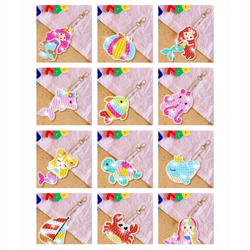 Haft Diamentowy Diamond Painting Mozaika Diamentowa dla Dzieci – Kreatywna zabawa