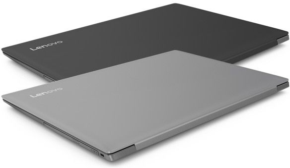 Lenovo Ideapad 330 (17), closed models in grey and black.
