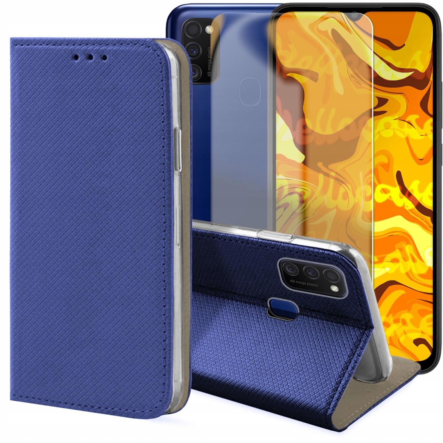 Etui z Klapką Do Samsung Galaxy M21 – Elegancja i Ochrona w Jednym